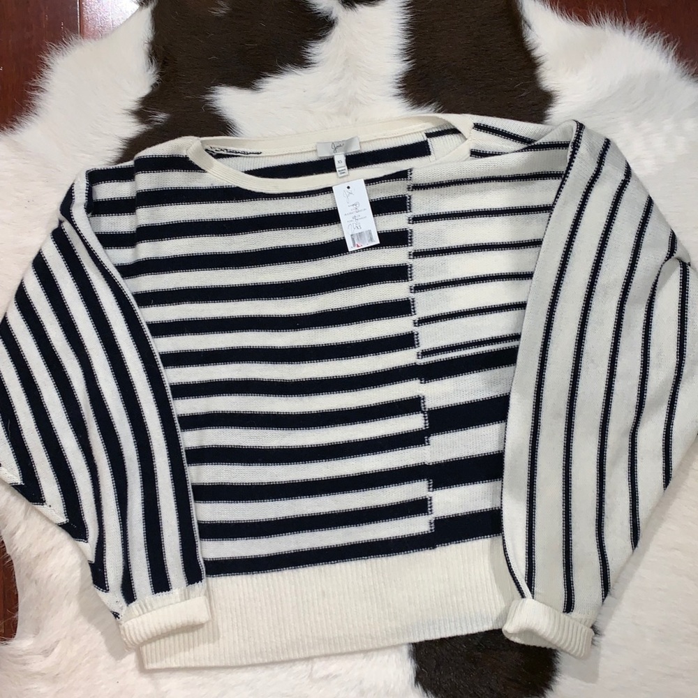 Joie Maridel Dolman Striped Sweater NWT XS - Picture 2 of 5